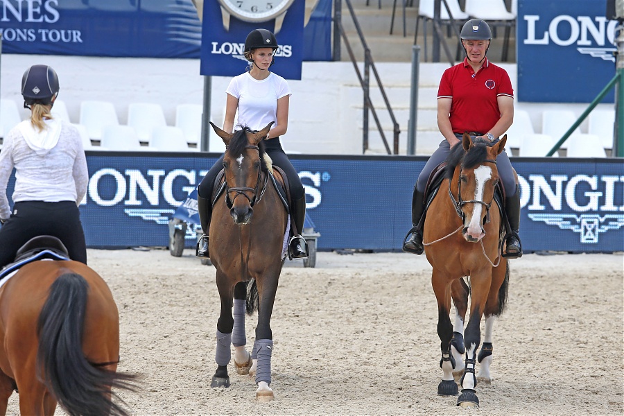 LGCT of Cannes - Athina Onassis on Contanga 3 and Roger Yves Bost on Sydney Une Prince