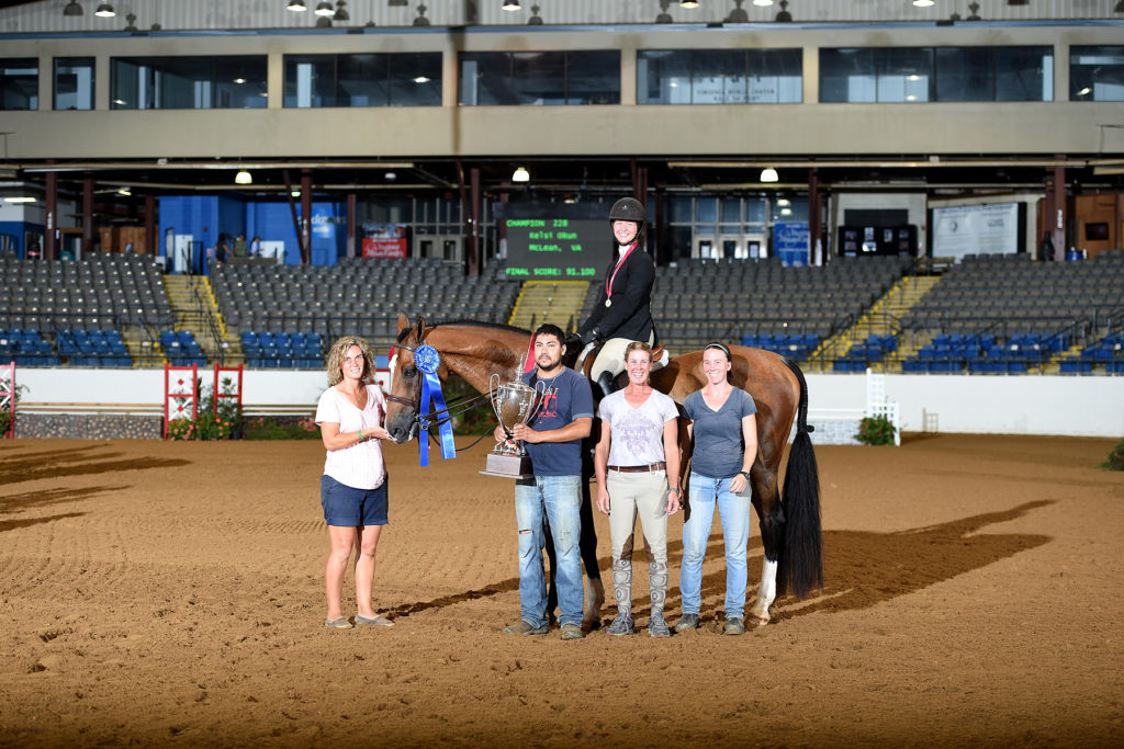Wins With Worth Beyond Ribbons at Lexington National Horse Show in