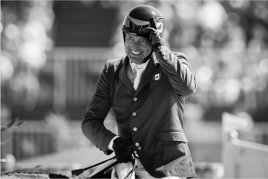 Yann Candele at the Olympic Games. PC: Richard Juilliart/FEI