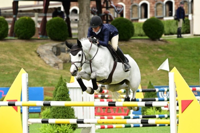 Kristy Herrera Takes Double Victory in $1K 1.30m Open Jumper Stake at ...